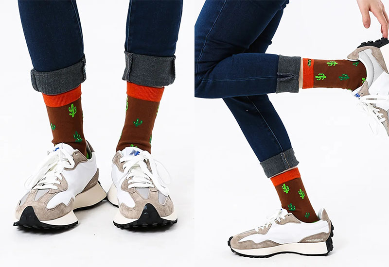 經典仙人掌 厚襪款(2種尺寸)